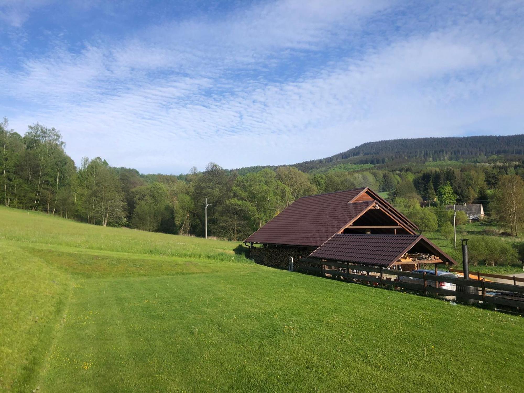 Penzion a apartmány Skipark Hraběšice Krasne Exteriér fotografie