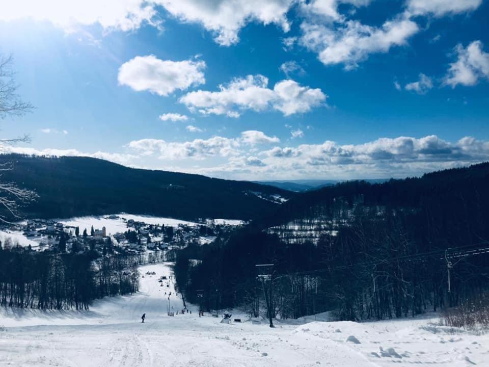 Penzion a apartmány Skipark Hraběšice Krasne Exteriér fotografie